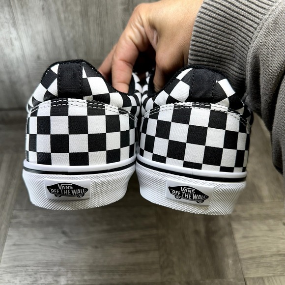 Vans Seldan Checkerboard Black White Skateboarding Shoes Men's size 10.5 - Picture 6 of 8